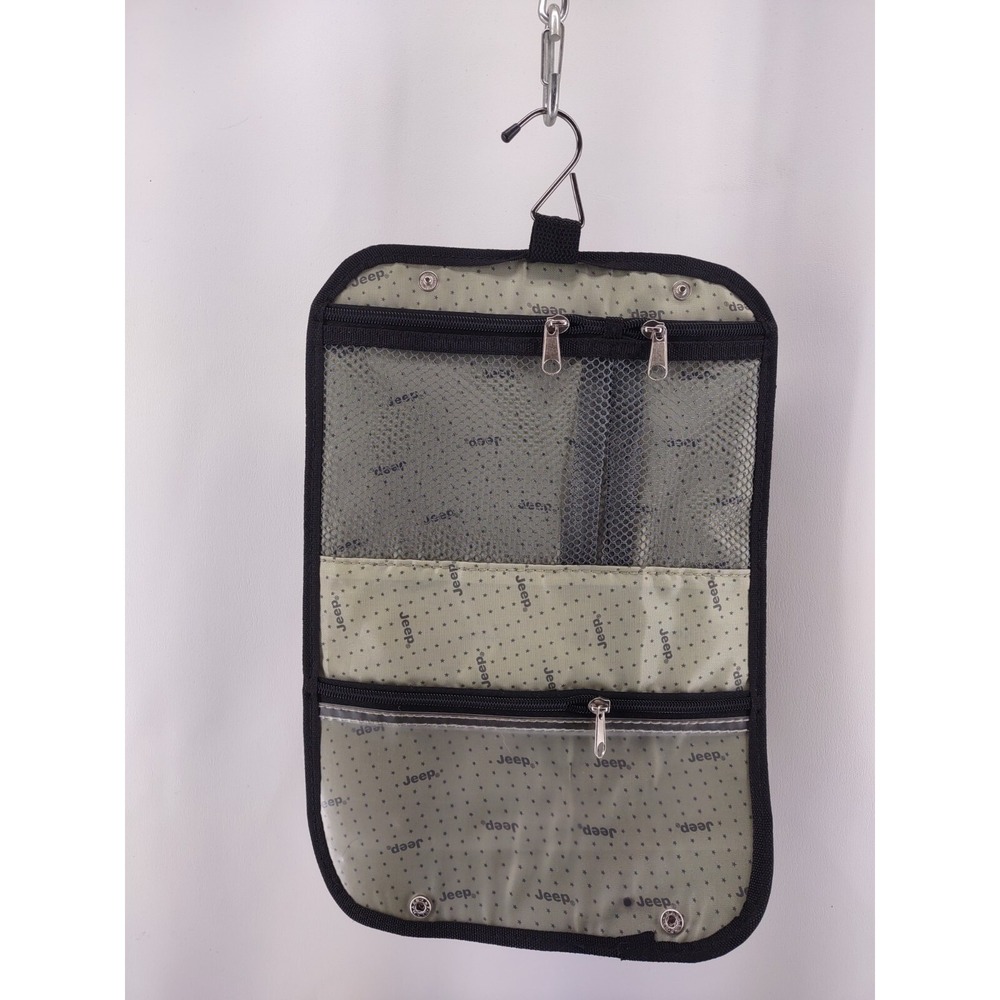 JEEP Waterproof‎ Hanging Toiletry Bag Cosmetic Organizer for Travel Men Women